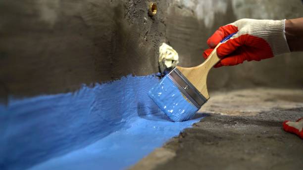 Commercial Waterproofing project at a Tullahoma, TN business property by SJ Waterproofing Pros